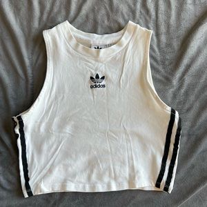 Adidas cropped tank